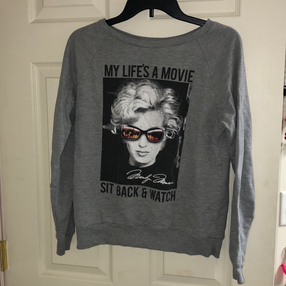 Marilyn Monroe Crew Neck Sweater